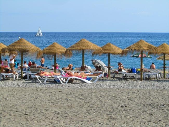 Hostal Puerto Beach Motril Esterno foto